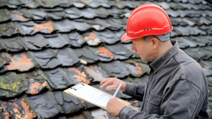 Structural engineer evaluating residential roof condition and design for strength, wind, and snow load requirements.